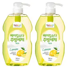 상품 이미지: 탐사 베이킹소다 주방세제 레몬향, 780ml, 2개