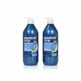 상품 이미지: 댄트롤 쿨링 멘톨 탄산수 샴푸, 820ml, 2개