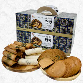 상품 이미지: 옛날과자 전통 고급종합전병 1kg+1kg