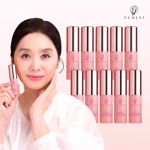 상품 이미지: [시즌2] 엘루자이 멀티 콜라겐 링클밤 5개/ 멀티밤 주름지우개 미백 보습 탄력 피부