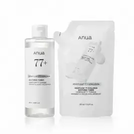 상품 이미지: 아누아 어성초 77 히알루론산 수분 진정 토너 350ml  (+350ml 리필팩)