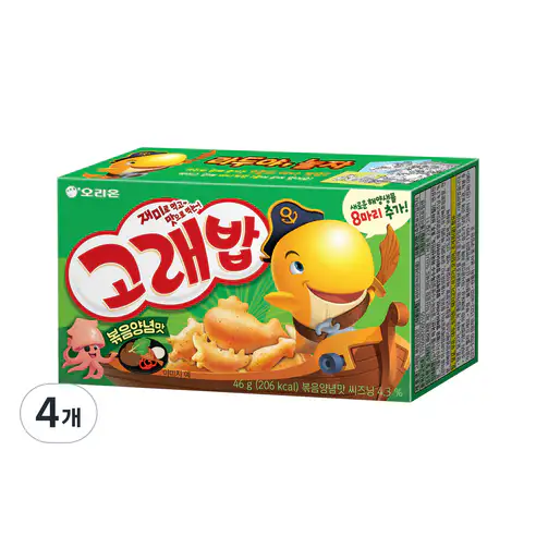 상품 이미지: 고래밥 볶음양념맛, 46g, 4개