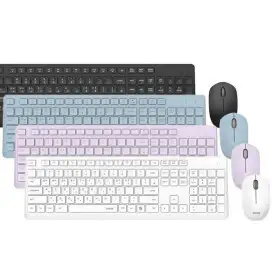 상품 이미지: 아이노트 730 무소음 무선 키보드 마우스 세트