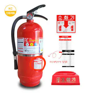 상품 이미지: 최신 분말소화기 3.3KG + 받침대/자석점검표 SET 최신제품 당일발송 최신제품 당일발송