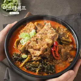 상품 이미지: [소비기한 26.12.05][미스타셰프] 시래기 뼈해장국 900g x 3팩 /2세트구매시 부대찌개 증정