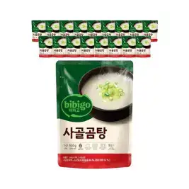 상품 이미지: [CJ] 비비고 사골곰탕 500g, 18개