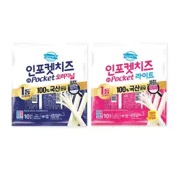 상품 이미지: 동원 덴마크 인포켓 치즈 오리지널/라이트 20g 30개