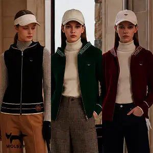 상품 이미지: Wosley울시 26FW 여성 후드 베스트 + 후드 집업 2종 세트