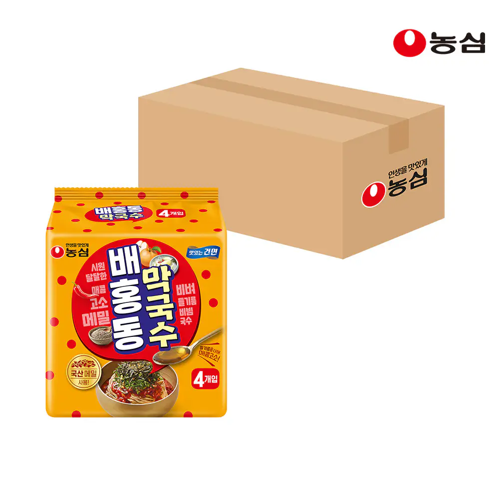 상품 이미지: 농심 배홍동 막국수, 114g, 32개