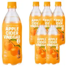 상품 이미지: 클룹 애사비소다 제주감귤 제로 탄산음료, 500ml, 6개