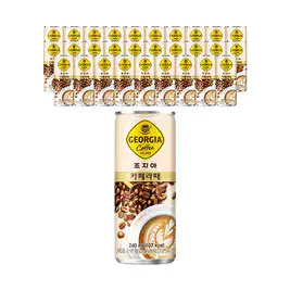 상품 이미지: [코카콜라] 조지아 카페라테 240ml, 30개