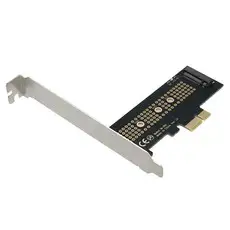 상품 이미지: 컴스마트 LP 브라켓 포함 PCIe x1 M.2 NVMe SSD 확장카드, HA032, 1개