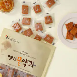 상품 이미지: 김규흔 한과 명인 꿀약과 (파우치형) 500g
