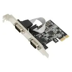 상품 이미지: 넥시 RS232 2포트 PCI-Express 카드 NX-RS232EX-2P / NX1328, 1개