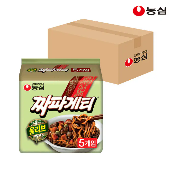 상품 이미지: 농심 올리브짜파게티 140g, 40개