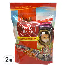 상품 이미지: 스위트 햄스터 사료, 700g, 2개