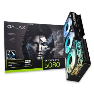 상품 이미지: 갤럭시 갤럭시 GALAX 지포스 RTX 5080 BLACK OC D7 16GB