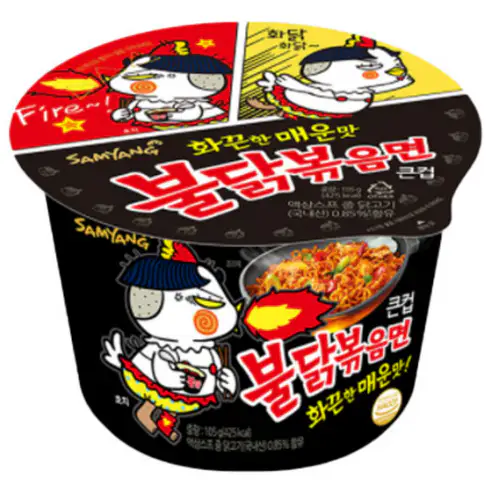 상품 이미지: 불닭볶음면 큰컵 105g, 6개