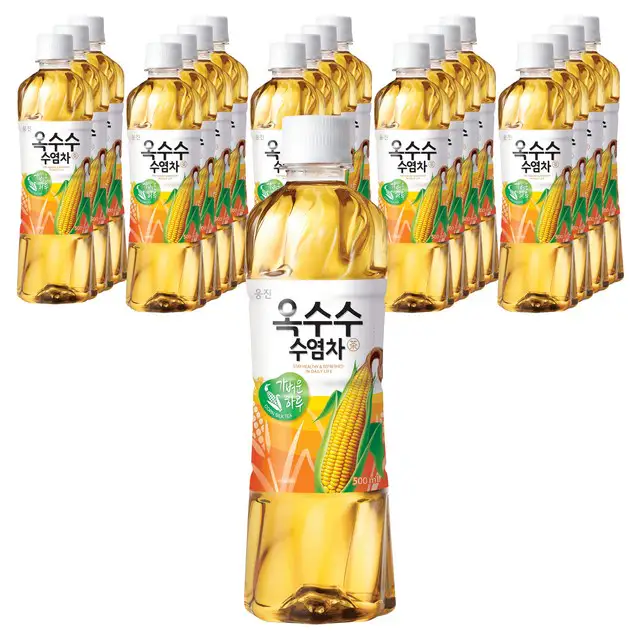 상품 이미지: 웅진 옥수수수염차 음료, 500ml, 20개