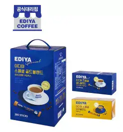 상품 이미지: [이디야] 스페셜 골드/모카블렌드 280T+20T 랜덤 커피믹스