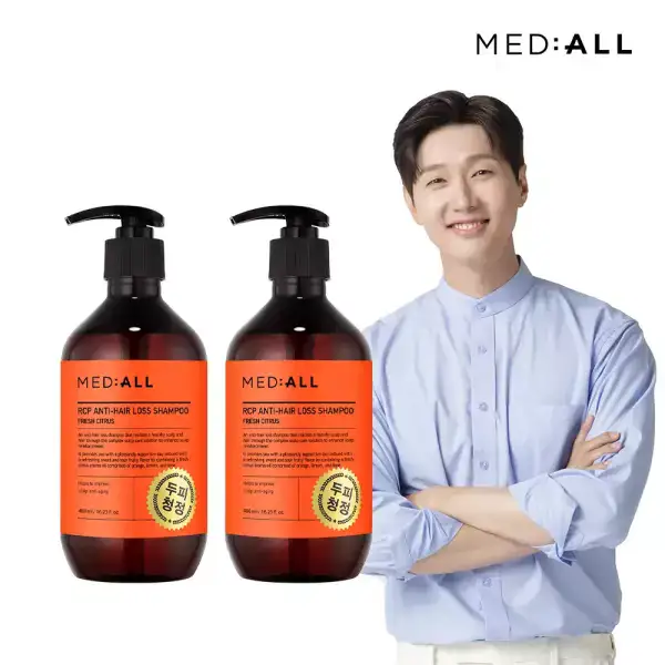 상품 이미지: 메디올 탈모완화 비듬각질케어 약산성 시트러스 샴푸 480ml 2개