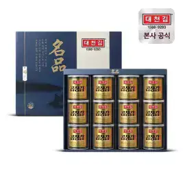 상품 이미지: 대천김 명품 곱창캔김 선물세트 30g 12캔