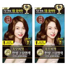 상품 이미지: 리엔 흑모비책 새치염색 크림, 자연갈색, 2개