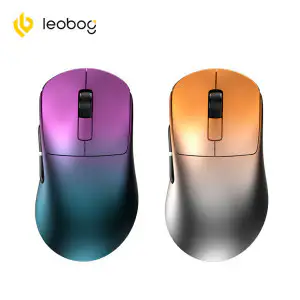 상품 이미지: LEOBOG GM5 Ultra 레오보그 무선 게이밍 마우스 블루투스 3모드 경량화 듀얼 8K 500mAh