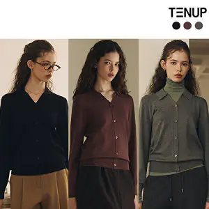 상품 이미지: 텐업 26FW 여성 카라 브이넥 니트 3종