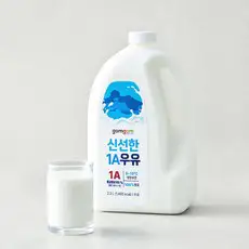 상품 이미지: 곰곰 신선한 1A 우유, 2.3L, 1개