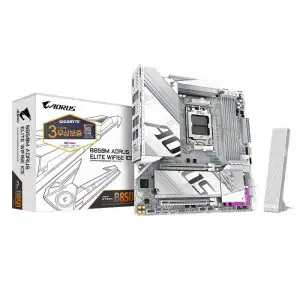 상품 이미지: GIGABYTE B850M AORUS ELITE WIFI6E ICE 피씨디렉트