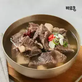 상품 이미지: 바르온 갈비탕 600g x 5팩(실온보관)
