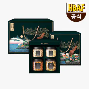상품 이미지: HBAF 바프 견과세트 순수 채움 특선1호 견과선물세트 (아몬드 호두 정과 마카다미아)