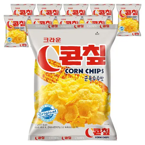 상품 이미지: 콘칲 C 군옥수수맛, 70g, 10개