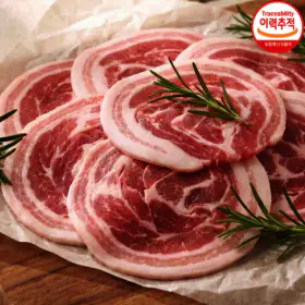 상품 이미지: (신선집중) 구이용 듀록 꽃삼겹 500g x 4팩 (총 2KG) / 야장낭만 고기쇼핑