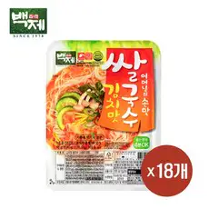 상품 이미지: 백제 김치맛 쌀국수, 92g, 18개