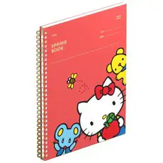 상품 이미지: 모트모트 산리오캐릭터즈 스프링북, 룰드헬로키티, 1개