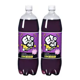 상품 이미지: 일화 탑씨 제로 포도1.5L 12펫 음료수 탄산음료