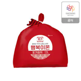 상품 이미지: 종가 행복이온포기김치 5kg