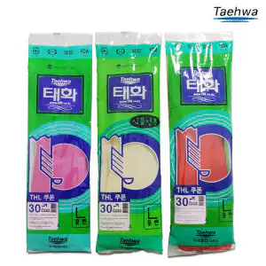 상품 이미지: 태화 꽃밴 고무장갑 대 10개
