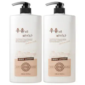 상품 이미지: 우유에빠지다 바디로션 1000ml 2개 고보습 바디 오일
