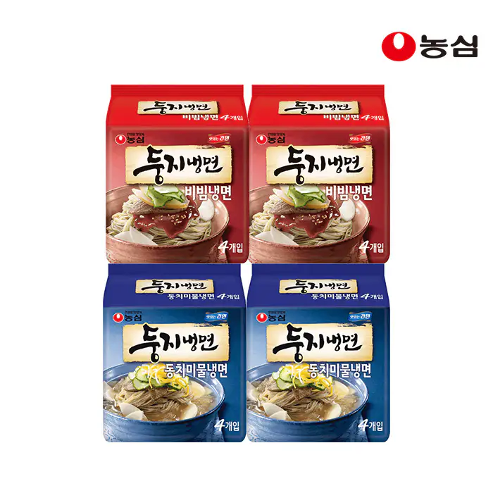 상품 이미지: 농심 둥지냉면비빔냉면 8입+물냉면 8입