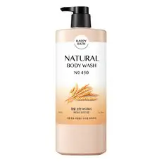 상품 이미지: 해피바스 정말 순한 내추럴 바디워시 베이비 파우더향, 900g, 1개
