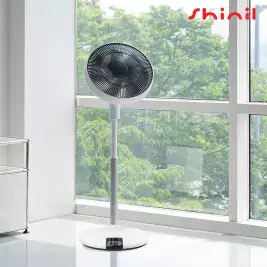 상품 이미지: 신일 3D 입체회전 저소음 좌석용 BLDC 선풍기 SIF-WT14DP 써큘레이터 리모컨 스탠드형