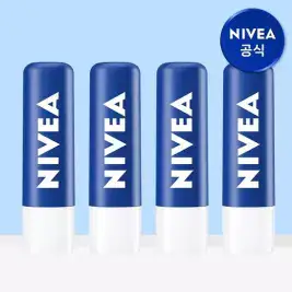 상품 이미지: 니베아 립케어 에센셜 케어 4.8g 4개