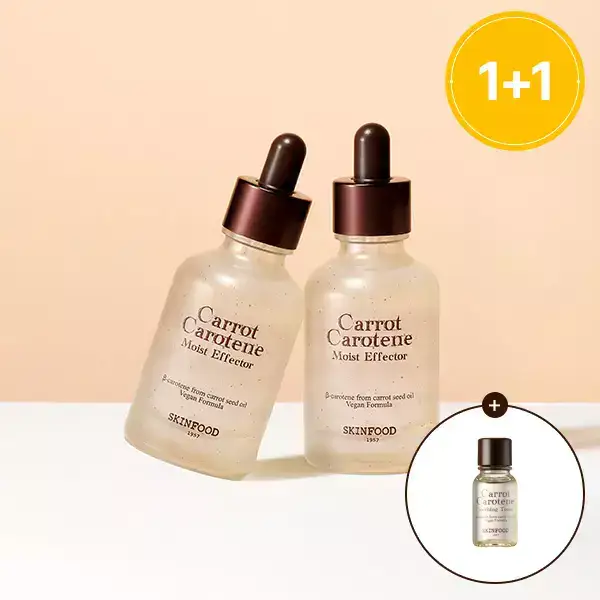 상품 이미지: [스킨푸드][1+1]캐롯 카로틴 모이스트 이펙터55ml + (증정)토너14ml