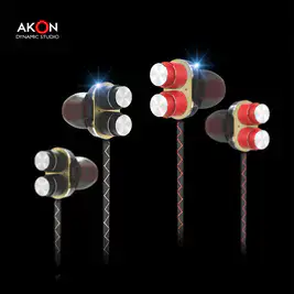 상품 이미지: AKON AK-8T 에이콘 가성비 유선이어폰 3.5mm 듀얼