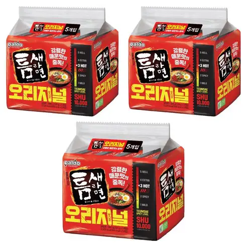 상품 이미지: 틈새라면 빨계떡 120g, 15개