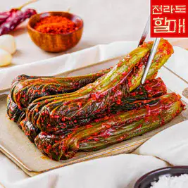 상품 이미지: 전라도할매 국내산 원재료만 사용 갓김치 2kg
