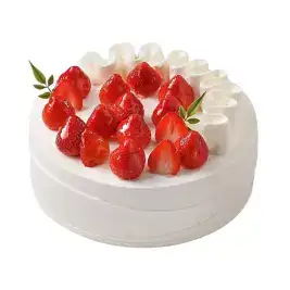 상품 이미지: (파리바게뜨) 우유 생크림 케이크(딸기) 3호B